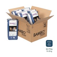 Bambo Nature - Caja Pañales Ecológicos Dreamy Niña 4 A 7 Años, Talla M, 60 Unidades