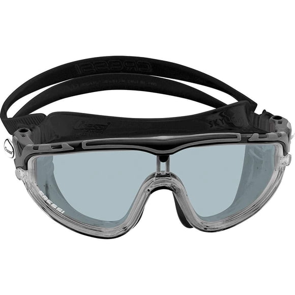 Máscara de natación Cressi Skylight con lentes tintadas negras para adultos