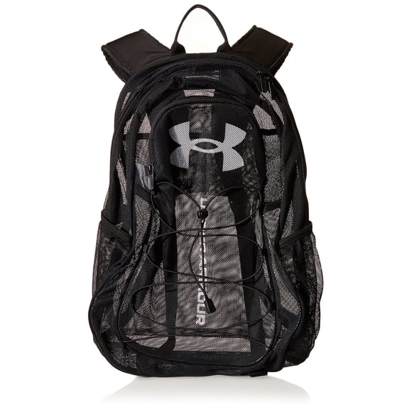 Mochila Hustle Mesh Para Adultos 28 L Color Blanco Y Negro