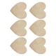 thumbnail image 3 of 6 Piezas De Manteles Individuales En Forma De Corazón, Manteles Individuales Para Mesa De Comedor, Para Bodas, Cenas, Vacaciones, Dorado, 3 of 5