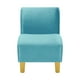 thumbnail image 2 of Poltrona Soft 1C Felpa 01 Turquesa, 2 of 4