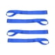 thumbnail image 1 of 5 piezas de correas de de bucles suaves, resistencia a la rotura de 8800 , amarres de nailon reforzados de uso múltiple para vehículos en , azul 29.5 cm azul 295 cm, 1 of 5