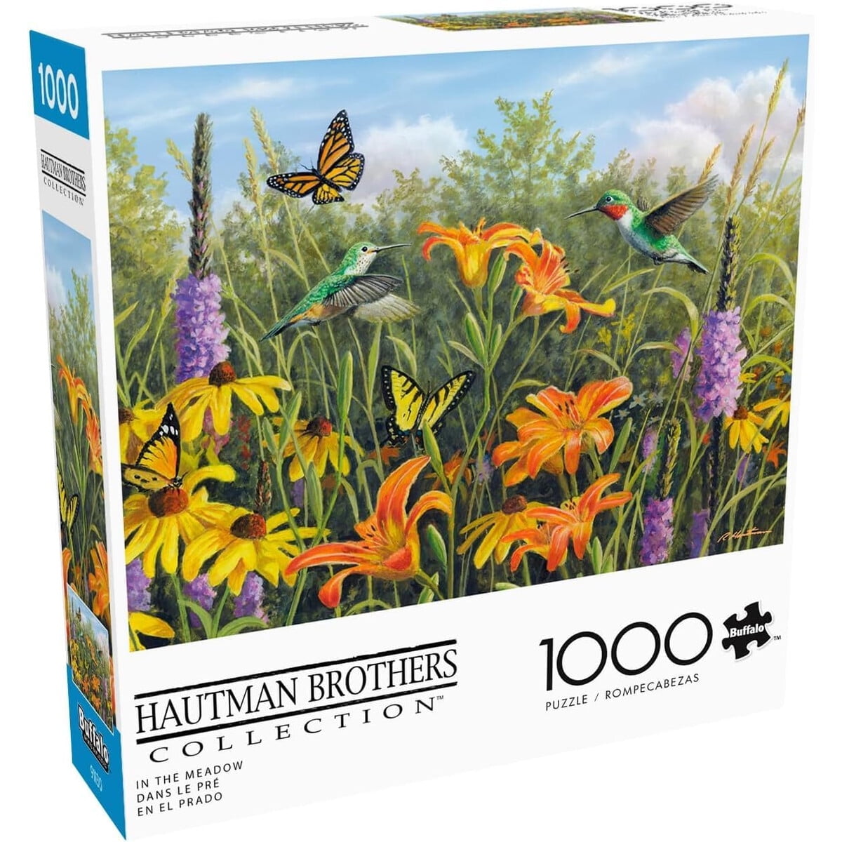 Puzzle Buffalo Games Hautman Brothers In The Meadow 1000 Piezas