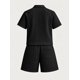 thumbnail image 3 of Conjunto Hombre Polera Polo Manga Corta Short Texturizado Negro, 3 of 7