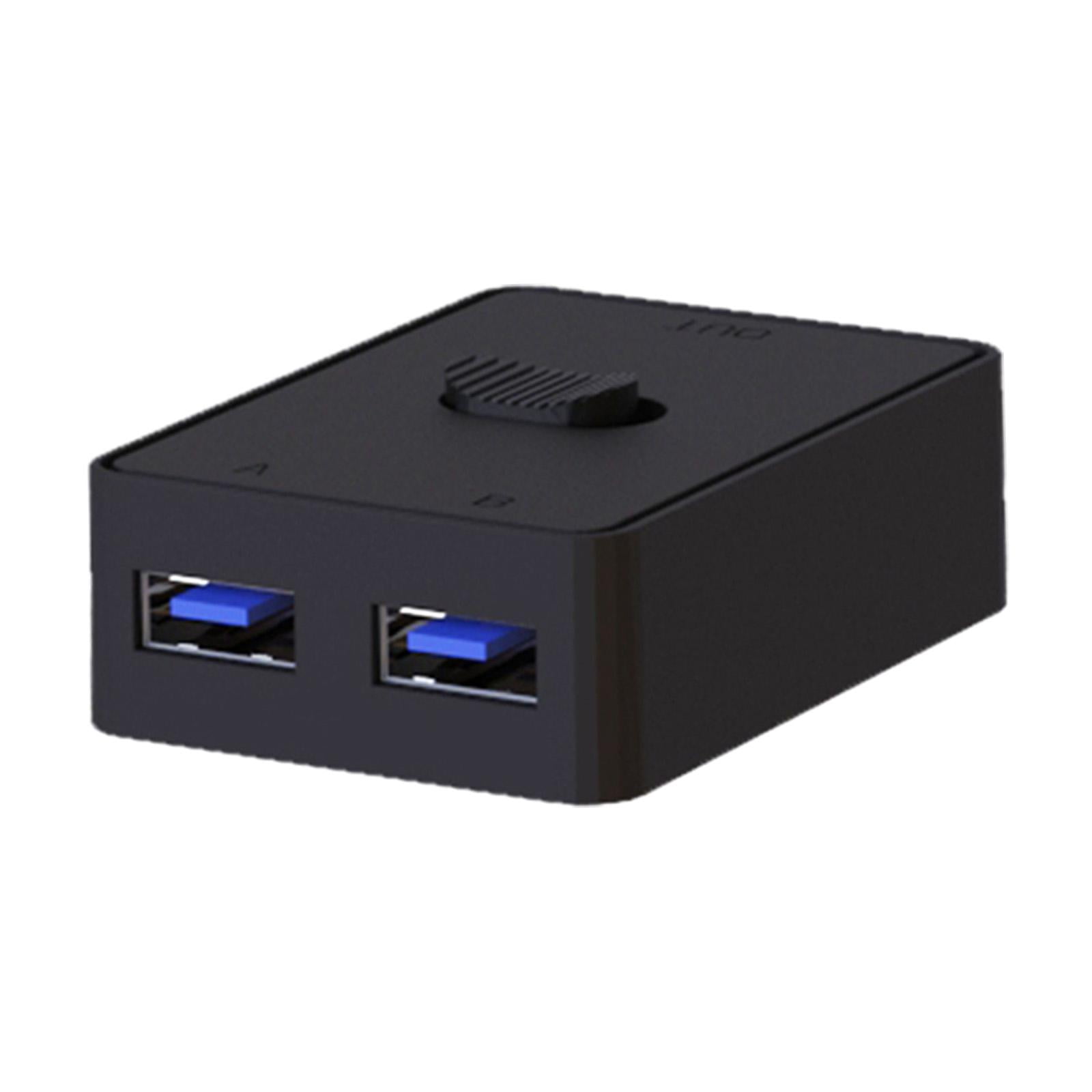 Bothyi - Interruptor Para Compartir Impresora Usb, Conmutador Usb De Alta Velocidad Para Impresora De Ratón Usb3.0