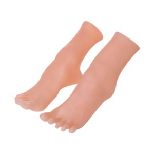Ioensy - Pies De Maniquí Femenino Pvc Calcetines Portátiles Herramientas Pulsera De Tobillo Soportes De Exhibición