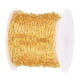 thumbnail image 1 of Cadenas De Collar De 16 Pies/rollo, Cadena De Cable De Eslabones A Granel De Oro Para Fabricación De Joyas DIY, 1 of 5