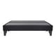 thumbnail image 4 of Base de cama dividida Europea 2 plazas lino negro, 4 of 4