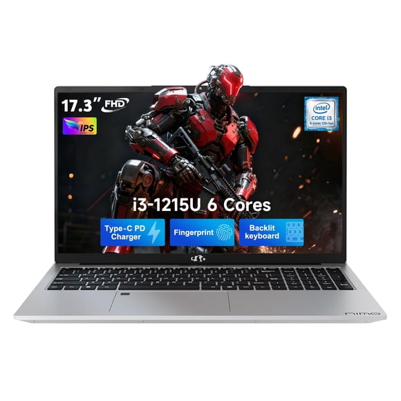 Laptop NIMO 17,3" FHD Core i3-1215U 32 GB RAM 1 TB SSD