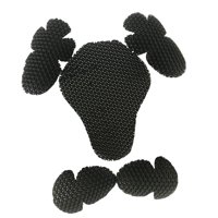 Ioensy - 5 Protectores De Espalda Y Codos Para Equipo De Motocicleta, Unisex, Para Adultos