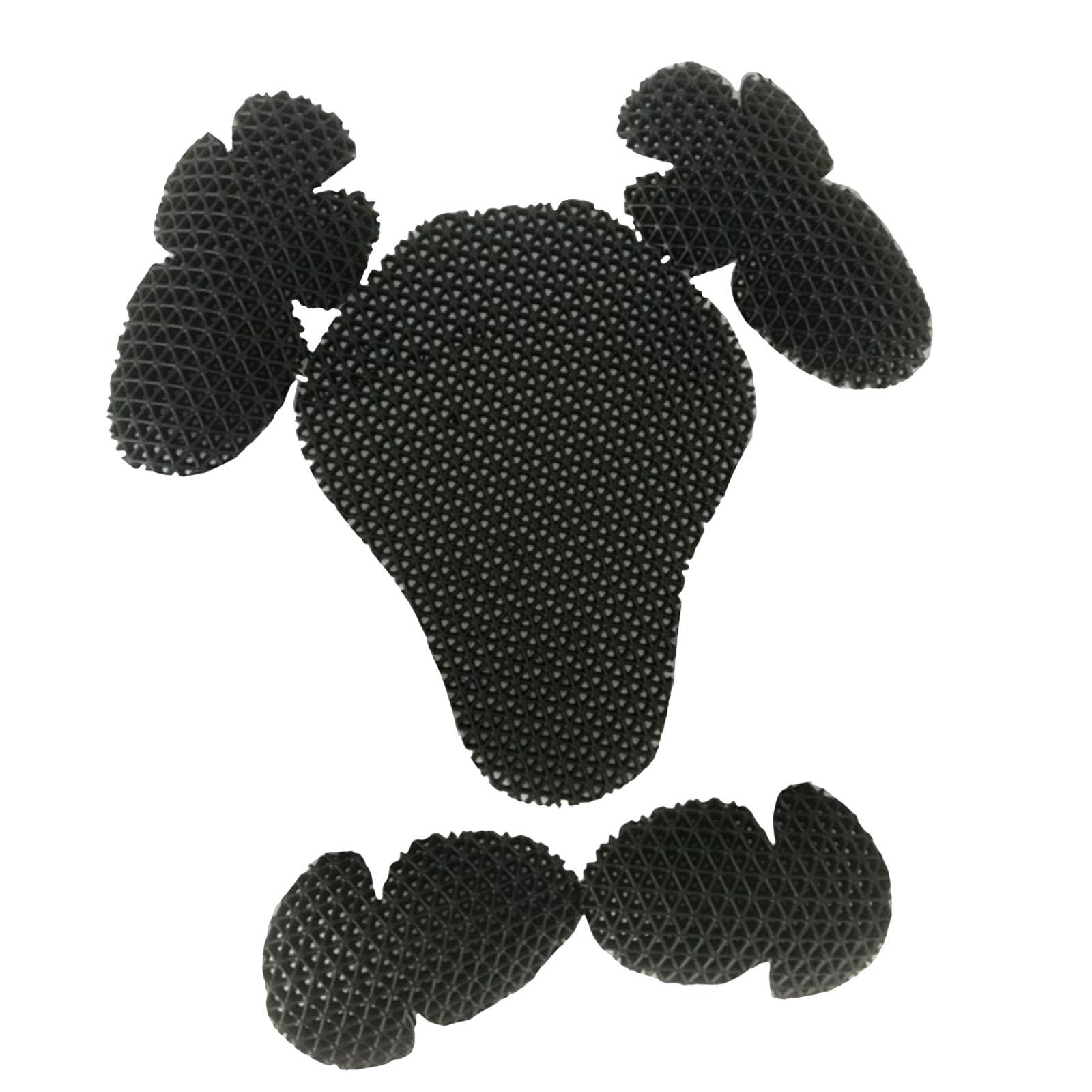 Ioensy - 5 Protectores De Espalda Y Codos Para Equipo De Motocicleta, Unisex, Para Adultos