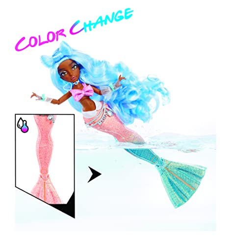 Mermaze Mermaidz Muñeca De Moda Sirena Con Cambio De Color Shellnelle Con Traje De Diseñad Mermaze Mermaidz Mermaze Mermaidz