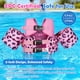 thumbnail image 2 of Chaleco de Natación MoKo para Niños 10-30 kg Estampado Leopardo Rosa, 2 of 5