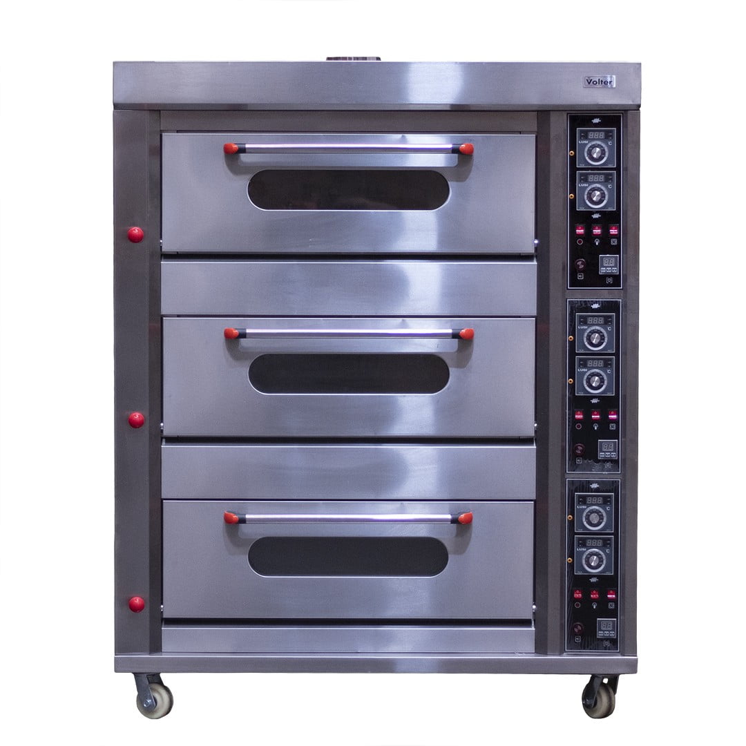 Imahe - Horno 3 Camaras Gas New Ql-6 Volter