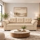 thumbnail image 1 of Sofa victoria 3 cuerpos Lino beige, 1 of 6