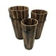 thumbnail image 5 of Macetero De Madera Tipo Barril Alargado Jardin Terraza L, 5 of 7