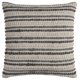 thumbnail image 1 of Almohada decorativa Rizzy Home T11560 con relleno de plumón de 20 x 20 cm, color gris, 1 of 1