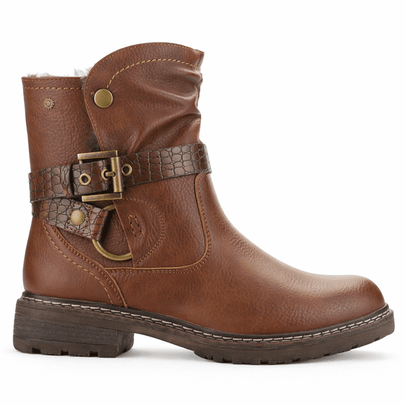 Botin Tostado Mujer Casual Chalada Torke