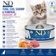 thumbnail image 3 of N&D Ocean Kitten Tuna Cod Shrimp & Pumpkin Alimento Húmedo para Gatitos 80 g, 3 of 5