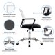 thumbnail image 2 of Silla de Oficina Negra y Blanca Ergonómica Ajustable Santiago, 2 of 10