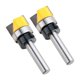 thumbnail image 3 of Broca De Enrutador De Plantilla De Embellecedor Empotrado Con Punta De Carburo De 2 Piezas - Vástago De 8 Mm, 3 of 5