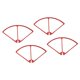 thumbnail image 2 of 4xRC Qaudcopter Anillo de protección de hélice accesorio para Syma X8C X8W rojo, 2 of 5