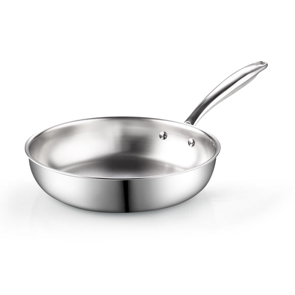 Sartén para Saltear Cook N Home 20 cm Acero Inoxidable para Inducción