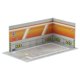 thumbnail image 2 of 1:32 Estacionamiento Modelo Coche Diecast Garaje Para Diorama Colección Fondo 32088 Naranja, 2 of 5