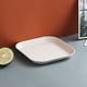 thumbnail image 1 of Xiao Hua Bandeja Poco Profunda de Paja de Trigo de 5.9 Pulgadas 0.59in de Alto - Adecuada para Microondas y Lavavajillas, Plato de Plástico Resistente y No Frágil -2 Piezas, Beige, 1 of 4