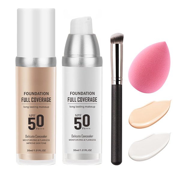 Base XMXueMei SPF50 30 ml Control de grasa Cobertura total