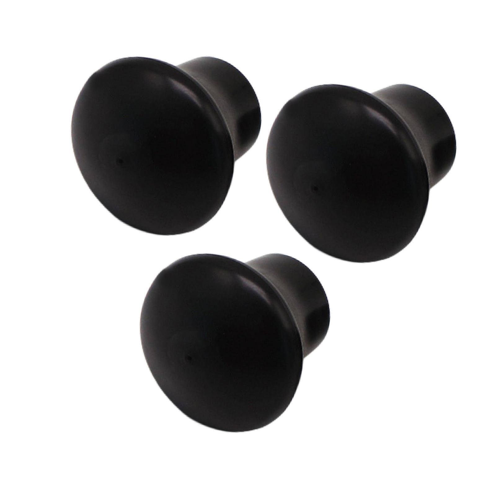 Magideal - 3 Piezas Drum Feet Slip -Stark Portes Cymbal Protuge Reemplazo De La Manga De La Manga De La Manga De La Funda Instrumento De Percusión De La Cubierta 3.7X3.5Cm