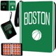 thumbnail image 1 of Álbum para Cartas de Baloncesto KivolFun Boston 900 Bolsillos Verde, 1 of 5