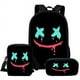 thumbnail image 1 of DJ marshmallow backpack, versatile electronic music marshmello school bag, high school student travel bag, 1 of 3