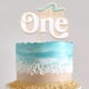 thumbnail image 3 of Adorno de pastel con cuentas para primer cumpleaños – Tema de surf oceánico, 3 of 8