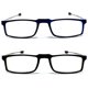 thumbnail image 3 of Gafas de Lectura Plegables MMOWW 2.75, Juego de 2 Pares Negro y Azul, 3 of 8