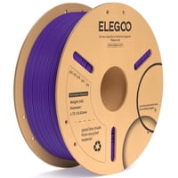 Filamento Para Impresora 3D Elegoo Pla Plus De 1,75 Mm, Color Morado, 1 Kg