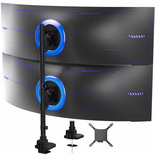 Soporte para monitor VIVO de 150 cm para doble pantalla ultra‑wide, capacidad 27 kg
