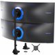 thumbnail image 1 of Soporte para monitor VIVO de 150 cm para doble pantalla ultra‑wide, capacidad 27 kg, 1 of 9