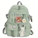 thumbnail image 1 of New Backpack Lightweight Large Capacity High School Student Bag Korean Version of Casual Fresh Girl Backpack, 1 of 3