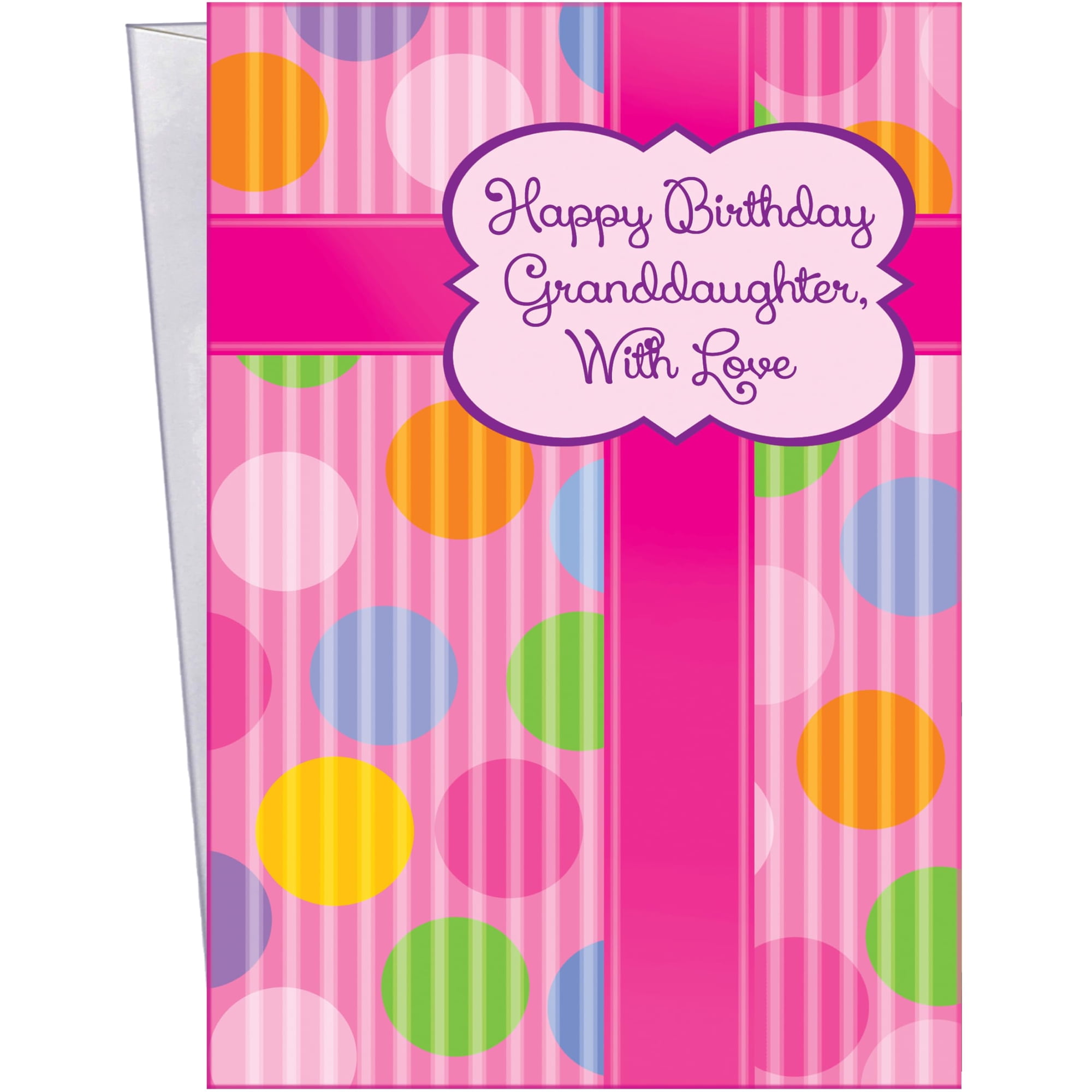 Chuck's Card-o-rama - Tarjeta De Felicitación De Cumpleaños De La Nieta De Chuck Card-o-rama