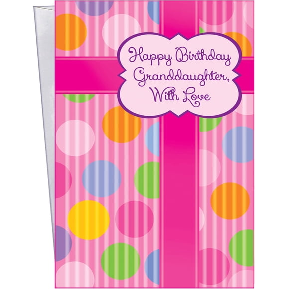 Tarjeta De Felicitación De Cumpleaños De La Nieta De Chuck Card o rama