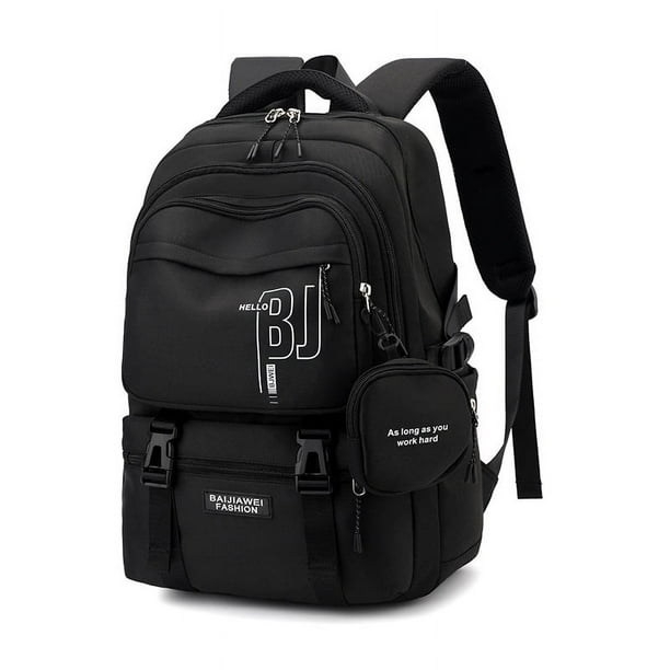 High School Student School Bags Famous Brand Designer BAIJIAWEI Children Backpack With Purse Kids Waterproof Schoolbags Teenage