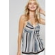 thumbnail image 1 of Una Camiseta de Tirantes con Rayas Múltiples, 1 of 5