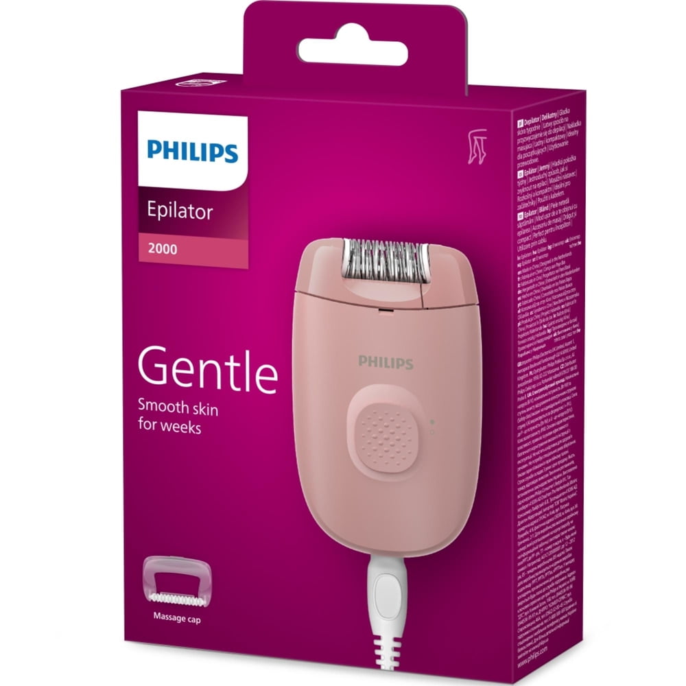 Philips Epilator Series 2000 BRE227/00 Rosado, foto 4