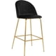 thumbnail image 1 of Taburete Maya Grey Velvet de 66cm negro: Confort| Estilo ️ negro, 1 of 5