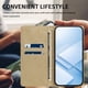 thumbnail image 5 of Cartera para Google Pixel 8A con Bolsillo de Tarjetas, Dorado, 5 of 6