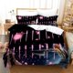 thumbnail image 1 of Bleach Toushirou Ichigo Duvet Cover Pillowcase Bedding Set Full Adult Kids Bedclothes Quilt Cover Bed Sheets, 1 of 5