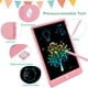 thumbnail image 2 of Tableta de escritura LCD TEKFUN Doodle Board de 10 pulgadas, rosa, 2 of 7