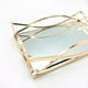 thumbnail image 2 of Bandeja Decorativa Golden Rectangular Con Espejo, 2 of 5