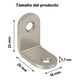 thumbnail image 2 of 20 Piezas Soporte Angular De Acero Inoxida Tipo Con Tornillo, 2 of 6